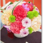 日比谷花壇の母の日アレンジメント「花てまり」でお部屋が明るく！【母の日2016】
